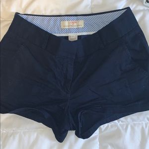 J Crew blue shorts
